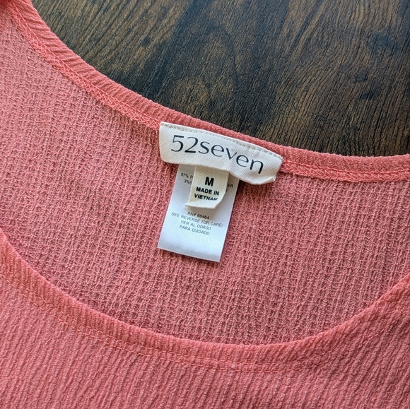 Coral Pink Sleeveless Midi Dress With Ruffle And Pockets - Picture 6 of 8